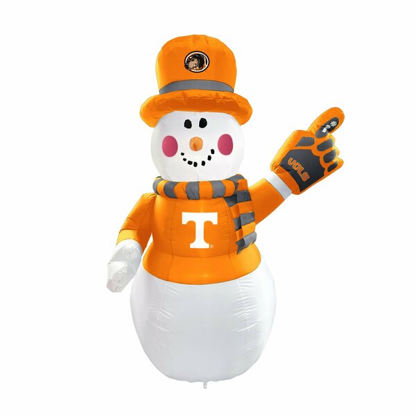 Logo Brands Tennessee 7ft Snowman Yard Inflatable 217-100-SM